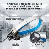 Yodel Low Noise High Flexible Flat Cleanroom Cable Carrier