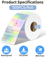Offre Spéciale 80X70Mm prix papier thermique Surface lisse étanche 80 Mm rouleau de papier thermique