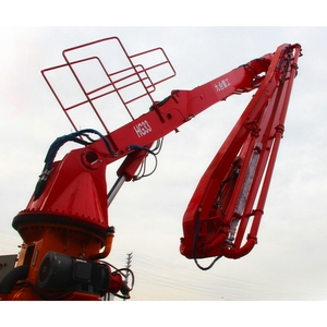 JIUHE Brand High Quality 28M Construction <b>Machinery</b> with Pump China Hydraulic Floor Climbing <b>Concrete</b> Placing Boom Distributor - Product Image 5