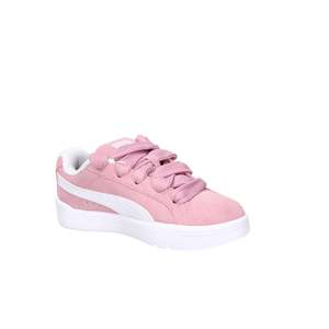Sneakers Puma per Bambini, Rosa e Bianche in Camoscio, Modello Chunky - Product Image 5