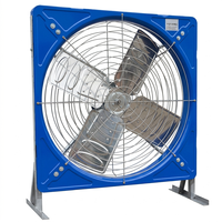 Ventilador Eléctrico de Gran Tamaño para Ventilación y Refrigeración, Extractor de Aire para Establos de Vacas, Granjas Lecheras, con Aspas