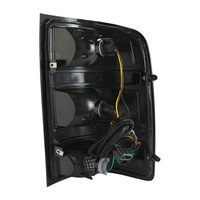 Feux arrière à LED avec garniture noire, clignotants séquentiels, montage plug-and-play, pour GMC Sierra 1500 2007-2013