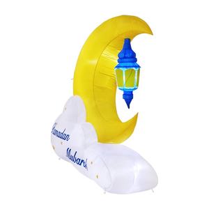 2024 yeni tasarım şişme ramazan festivali dekorasyon için şişme ay Cloude şekil dekor açık - Product Image 3