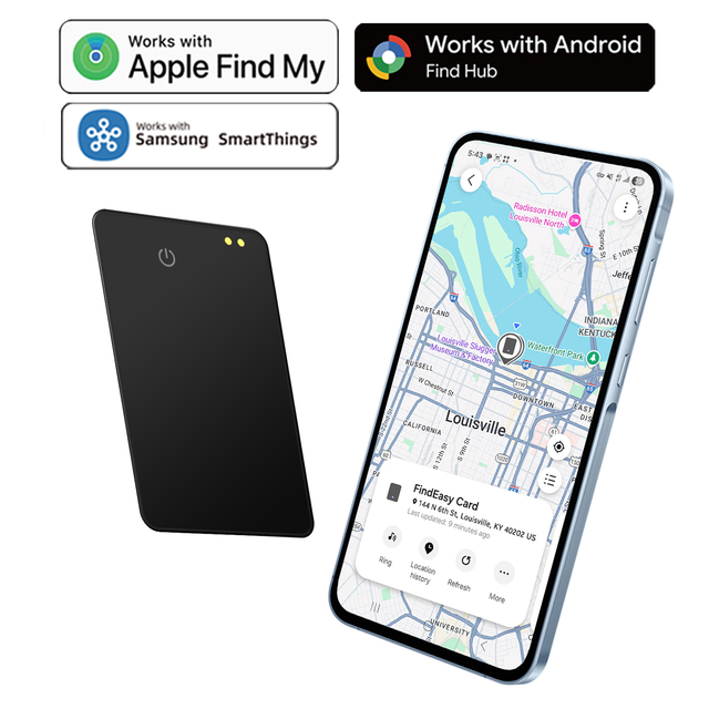 MFi Certified IOS Android Wallet Finder Itag Find My Device Air Tag Anti Lost RFID Cards Global Tracker Locator