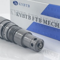 Válvula de Alivio Principal FTB 123-2586 E312 para Excavadora Cat E312 E311B, Repuesto Hidráulico de Control Principal, Piezas de Recambio OEM