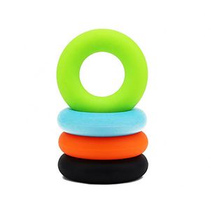 Custom Logo Silicone Hand Resistance <b>Ring</b> Grip Exerciser Strength Trainer for Fitness Giveaways - Product Image 5