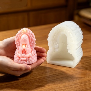 Silicone Mold For Candle Making DIY Relief Portrait Mold Home Decoration Plaster Mold Cake Mold Crafting Tool - Product Image 2