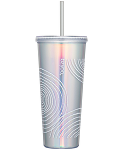 Venta al por mayor de alta calidad duradero vaso de acero inoxidable con pajitas para café - Product Image 1