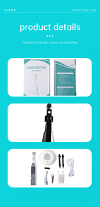 มอเตอร์เอ็นโดไร้สาย V Smart พร้อมหัวต่อแบบ Contra Angle อัตราทด 16:1 สำหรับการรักษารากฟัน |   วิโกร์ - Product Image 5