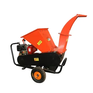 forestry machinery diesel engine wood chips Electric used small wood chipper crusher