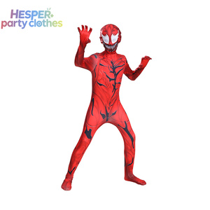 HESPER Disfraz de Spider-Man de una pieza rojo Venom Miles Gwen para Halloween - Product Image 2