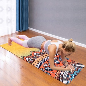 CZFIT - Tapete de Yoga Ecológico, Impermeable, Portátil, con Logotipo Personalizado, de NBR, para Viajes, Fitness, Pilates, Ejercicio al Aire Libre, Entrenamiento - Product Image 6