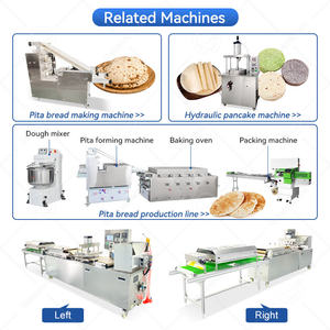 OCEAN Industriel Commercial Corn Jowar Roti Canai Prensa Automática México Tortilla Hacer Máquina - Product Image 4