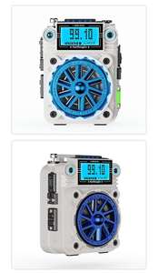 Full Band AM FM SW Radio Portable Boombox with 7 Color RGB Light BT <b>Speaker</b> Multi Format MP3 CD Player Hifi Audio Device - Product Image 4