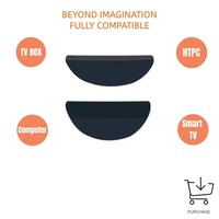 Control Remoto IR Negro de 25 Botones, Modelo 2026, el Más Vendido, para Proyector/TV/STB, Disponible para Pedidos al por Mayor, 12 Meses de Garantía