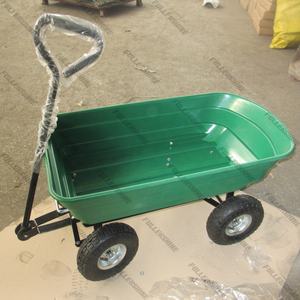 Carrito de basura de plástico de 4 ruedas, carrito de jardín Tc2145 Tc2145 TC2145 - Product Image 3