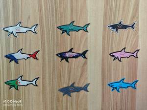 25新款BLNIEECE Paul & Shark定制PVC防水卡通贴纸厂家批发手机装饰材料 - Product Image 4