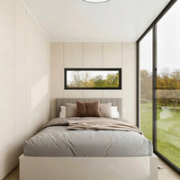 Cabane préfabriquée modulaire personnalisable de type Apple pour bureau, atelier, entrepôt et kiosque de vente au détail