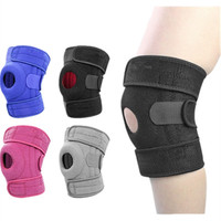 Genouillère ajustable en néoprène à rotule ouverte avec double stabilisateur pour la récupération des lésions du ménisque et du ligament croisé antérieur, confort optimal