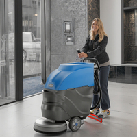 Nettoyeur de sols électrique industriel 24V haute puissance en plastique, neuf, pour les tâches de nettoyage des hôtels, ateliers, parkings, nettoyage de qualité supérieure