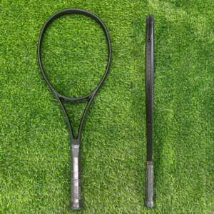 Racchetta da <span class=keywords><strong>Tennis</strong></span> in Grafite Nero Opaco di Alta Qualità, Misura Testa 98, per Giocatori Professionisti BL98 - Product Image 1