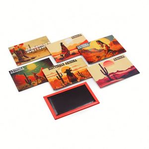 Good Quality Factory Directly Customized City Arizona USA Travel Souvenir Gift Design Tin <b>Fridge</b> Magnet - Product Image 2
