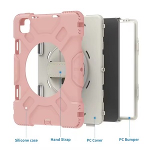 เคสซิลิโคนกันกระแทกแบบพกพาสำหรับแท็บเล็ต Apple iPad Air 5 และ iPad Pro 11 รุ่นที่ 3 - Product Image 2