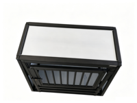 Cage à chien portable en aluminium, vente en gros d'usine, caisse de transport de haute qualité, boîte de transport pour chien, respirante et durable