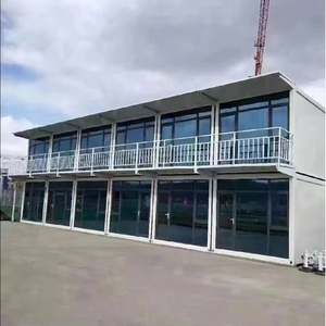 Hotel y Oficina Modular Prefabricado de 2 Pisos, Casa Móvil Desmontable con Acero Galvanizado para Uso como Pabellón de Seguridad - Product Image 5