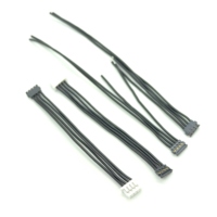 Câble d'alimentation électrique DC avec connecteur JST ACH 4P ACHR personnalisé, pas de 1,2 mm