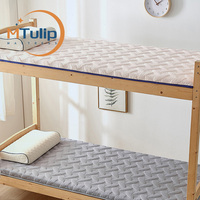 Matelas double simple pour dortoir dans une boîte emballée Matelas pour lit simple Dropshipping King Size Surmatelas en mousse à mémoire de forme