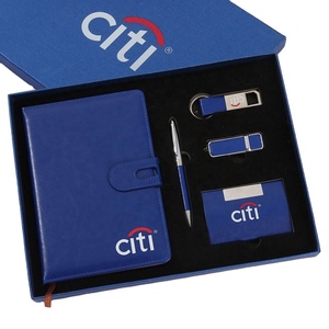 Set de Regalo Ejecutivo: Cuaderno Personalizado, Bolígrafo, Tarjetero, Llavero y Memoria USB - Regalos Corporativos Perfectos - Product Image 2