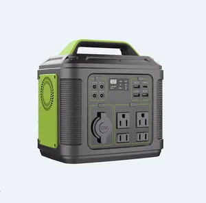 TOGLOG Portable Power Station 300W Solar Generator 220V Emergency Power Supply Charged by Solar/AC Outlet/Cars