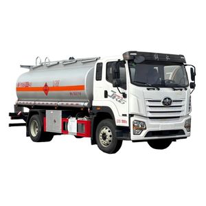 รถบรรทุกน้ำมันเชื้อเพลิงคุณภาพสูง FAW JK6 4x2 ขนาด 15000 ลิตร พวงมาลัยขวา/ซ้าย สำหรับบรรทุกน้ำมันและของเหลวอันตราย  ขาย - Product Image 1