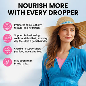 Gotas de Colágeno Orgánico con Biotina OEM/ODM - Producto de Belleza para Hidratación y Blanqueamiento de la Piel Bajo en Azúcar, Muestra Gratis - Product Image 4