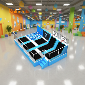 <span class=keywords><strong>Parc</strong></span> de trampoline Rectangle intérieur adulte pour enfants commerciaux à vendre <span class=keywords><strong>parc</strong></span> de trampoline extérieur - Product Image 6
