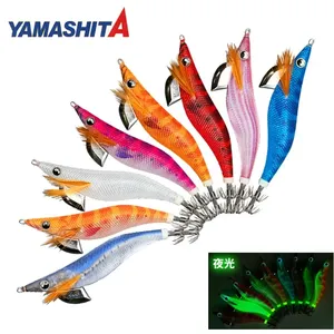 YAMASHITA Super Glow serie WANG F, cebo de camarón de madera, sepia, pulpo, señuelo para pesca de lubina para 2,0 2,5 3,5, plantilla de calamar - Product Image 2