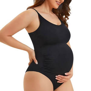 Оптовая продажа, Одежда для беременных без рукавов, боди с V-образным вырезом, Корректирующее белье, боди для беременных женщин - Product Image 1