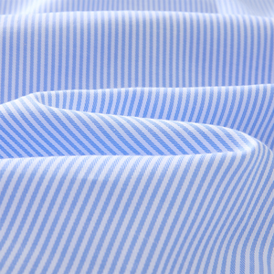 Hot Sale <b>Men's</b> <b>Long</b> <b>Sleeve</b> Eco-Friendly Dress 100% Cotton <b>Striped</b> Single Breasted Turn-down Collar Multi-Color Yarn-Dyed Leisure - Product Image 6