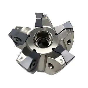 Cabezal de corte rápido para fresadora, herramienta de corte CNC de alta eficiencia, 90 grados de MFWN90-063R-5T, compatible con WNMU