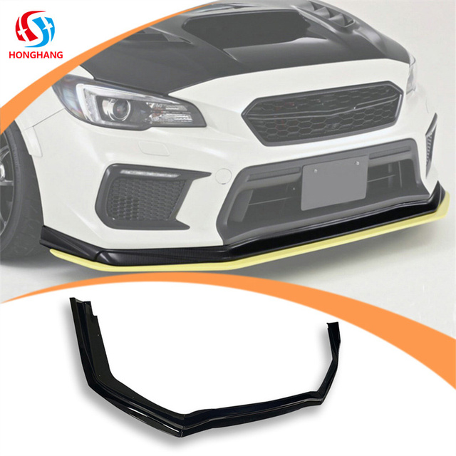 Factory Auto Accessories Lip Front Bumper Lower Lip Splitter WRX Sti 2015 2016 2017 2018 2019 Carton Box 10 Sets 2020 for Subaru