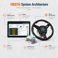 Terminal de Pantalla de Formato Grande de 14 Pulgadas HD818 Compatible con Piloto Automático para Tractor Agrícola Isobus