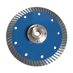 ใบเลื่อยเพชรแบบกดร้อนขนาด <span class=keywords><strong>125</strong></span> มม. พร้อมโครงสร้างแบบคลื่น สำหรับตัดหินแกรนิต หินอ่อน เซรามิก และกระเบื้อง - Product Image 2