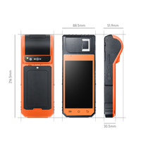 HFSecurity FP09 Android 11 Reconocimiento facial de huellas dactilares Código de barras Escáner de código QR Impresora NFC Reloj de tiempo de mano Máquina