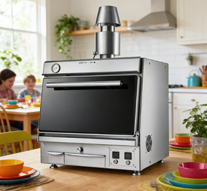 厂家直销商用不锈钢西班牙式烧烤炉牛肉牛排烤炉酒店用木火木炭炉 - Product Image 1