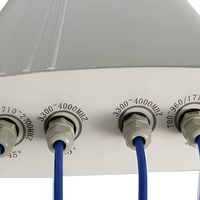 Antenne panneau directionnelle Arronna 4 ports 4x4 MIMO double bande double polarisation pour extérieur, routeur répéteur 5G LTE