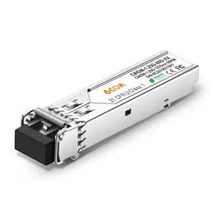 Ricetrasmettitore 1.25G CWDM SFP 80 km muslimexaysfp DOM Duplex LC SMF modulo ricetrasmettitore