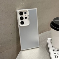 Étui de téléphone en TPU mat IMD à dégradé de couleurs tendance pour Samsung S25 S24 S23 S22 S21 S20 Ultra Plus A51 A52 A72 A73 A71 A23 A13