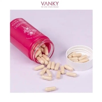 Nouveau design haute qualité 150ML large bouche soins de santé vide pilule capsule bouteille en verre