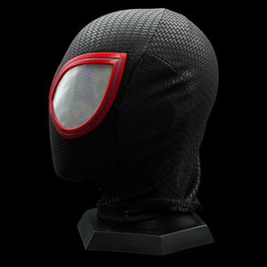 Máscara Personalizada <span class=keywords><strong>de</strong></span> Spider-Man: Across the Spider-Verse <span class=keywords><strong>de</strong></span> Calidad Cinematográfica, Basada en <span class=keywords><strong>la</strong></span> Circunferencia <span class=keywords><strong>de</strong></span> <span class=keywords><strong>la</strong></span> Cabeza <span class=keywords><strong>de</strong></span> Miles Morales - Product Image 2
